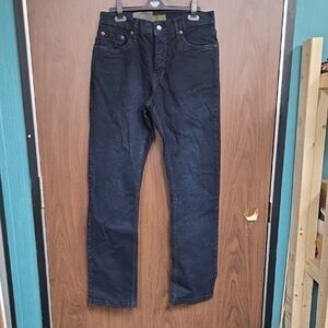 Urban Star Size 32 Dark Wash Relaxed Straight Leg Jean